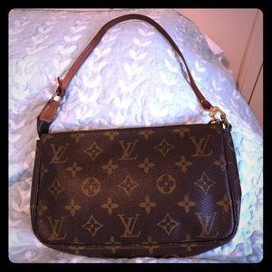 Vintage Louis Vuitton Pochette Monogram Canvas